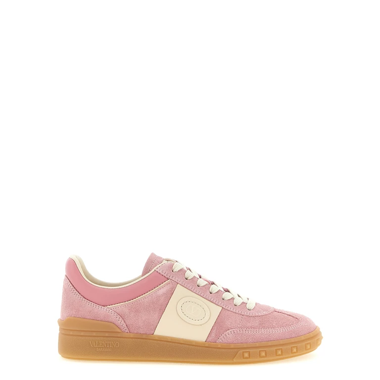 Multicolor Calfskin Low Top Sneakers - Women