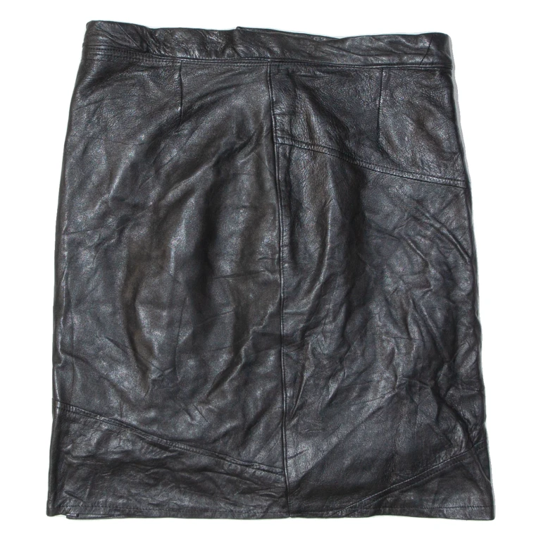 Womens Straight Skirt Black Short M