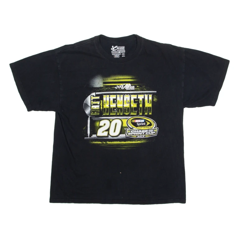 CHASE AUTHENTICS NASCAR Matt Kenseth 2013 Mens T-Shirt Black USA L