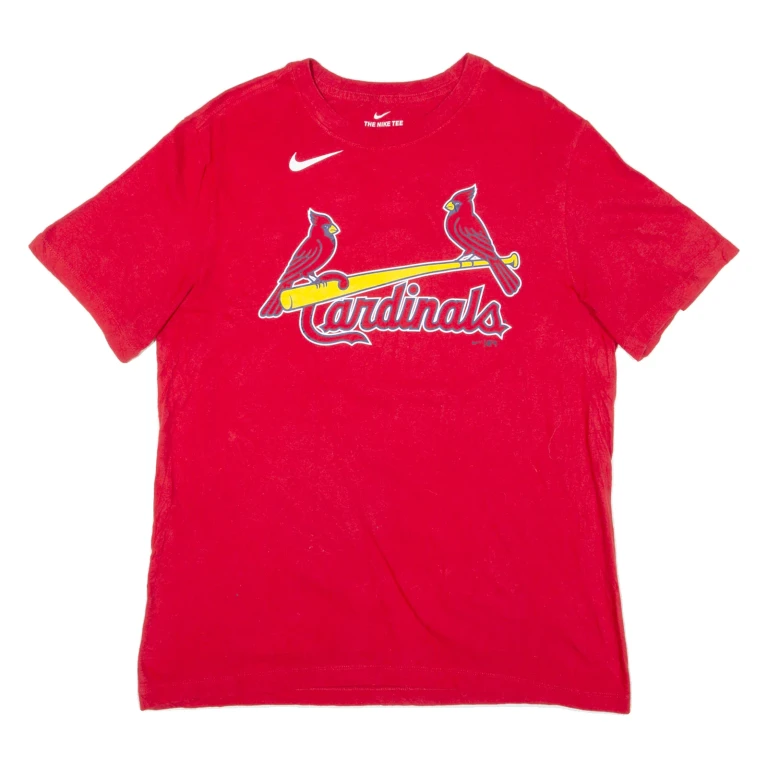 NIKE Cardinals Mens T-Shirt Red USA M