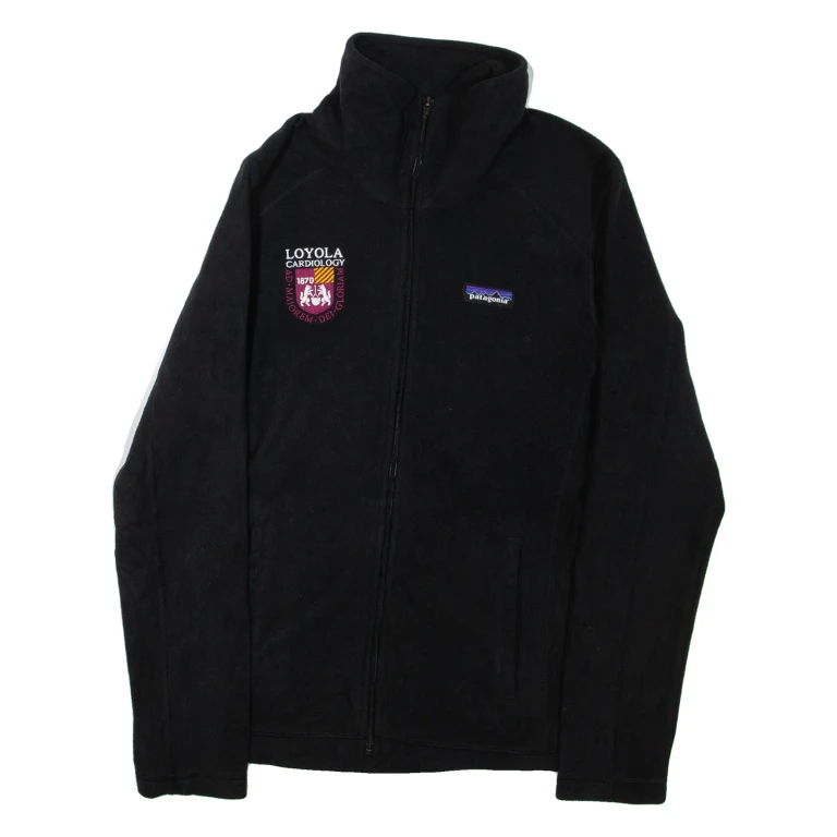 PATAGONIA Loyola Cardiology Womens Fleece Black High Neck S
