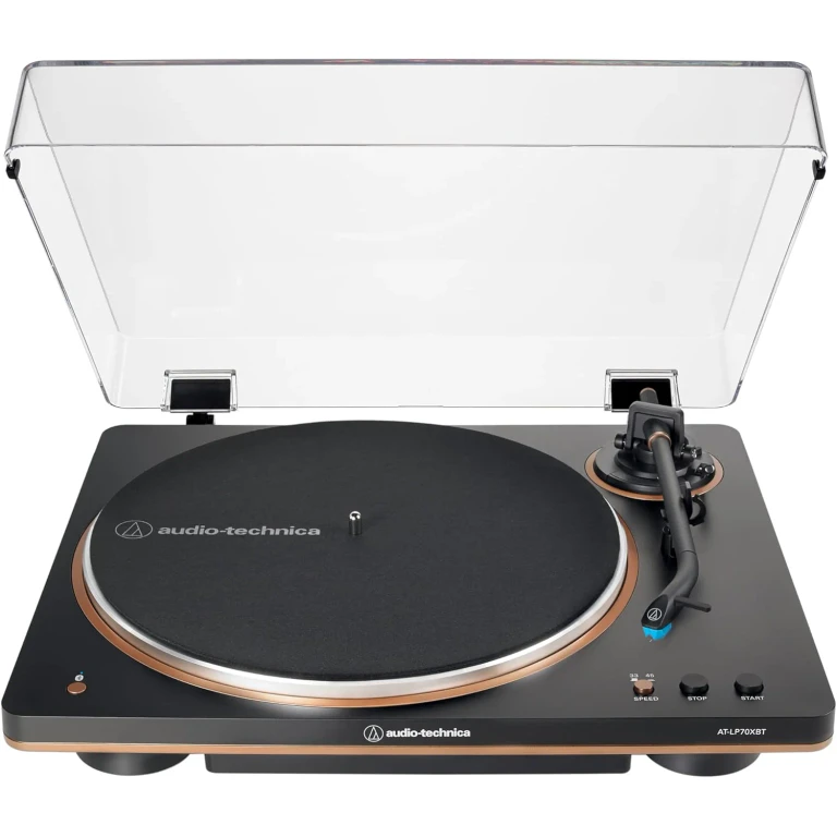Audio-Technica AT-LP70XBT-BZ Wireless Turntable (Black/Bronze)