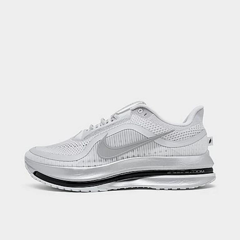 Nike Men's Pegasus Premium Running Shoes in Photon Dust/Black/Metallic Silver Size: 7.5
