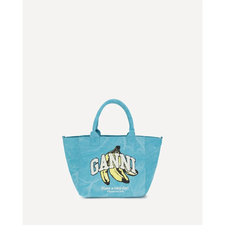 GANNI Banana print Tote Bag Female UNI