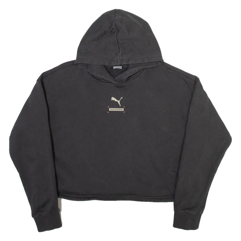 PUMA Womens Grey Hoodie S