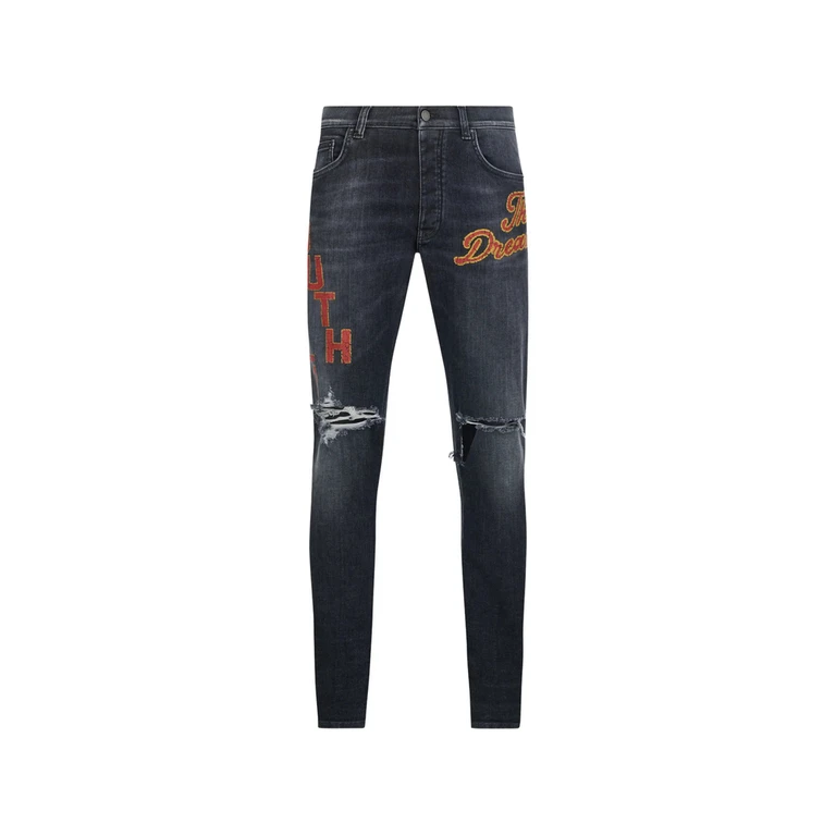 Amiri South Cali Distressed Skinny Jeans