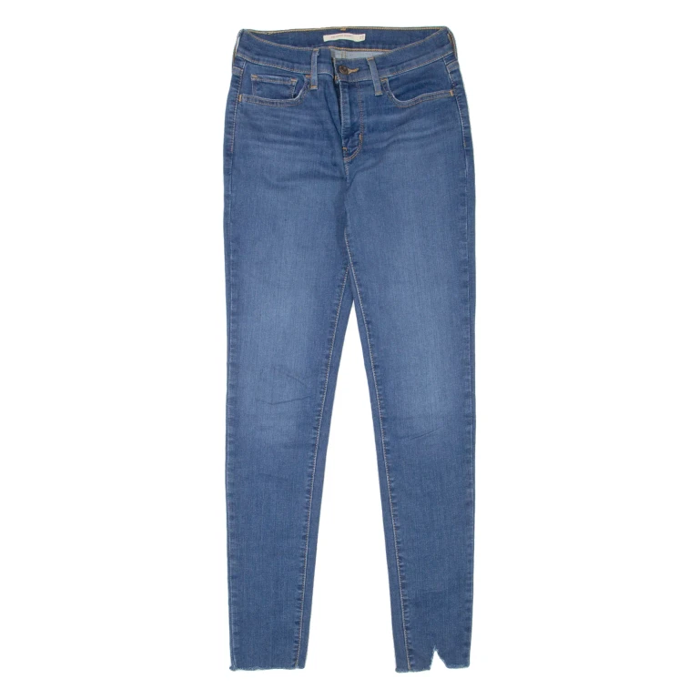 LEVI'S 710 Womens Jeans Blue Slim Skinny W27 L32