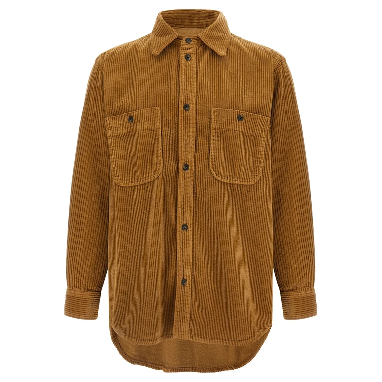 Marant Beige Denim Shirt - Men