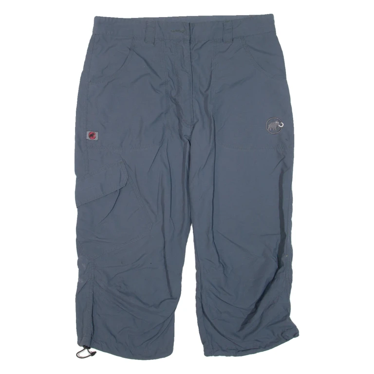 MAMMUT Womens Pedal Pushers Shorts Grey M W32