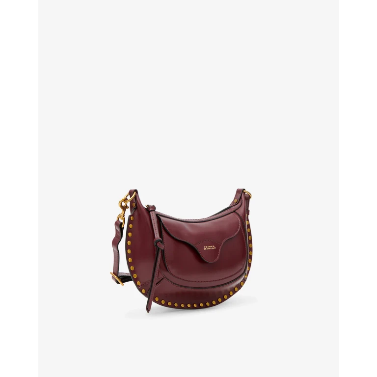 Sac Oskan Moon Pocket - Femme - Bordeaux - Isabel Marant