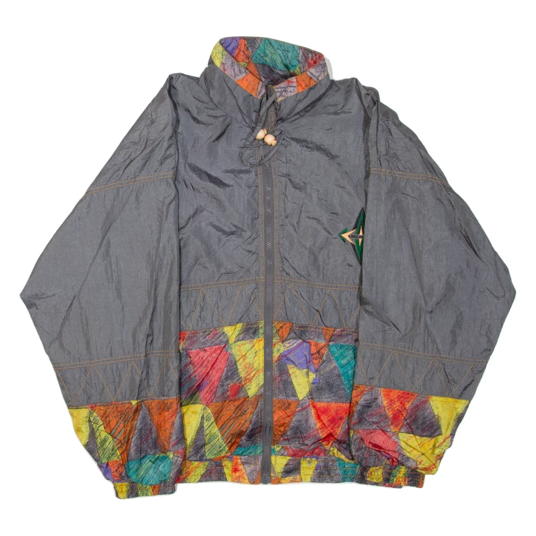 Mens Track Jacket Grey M