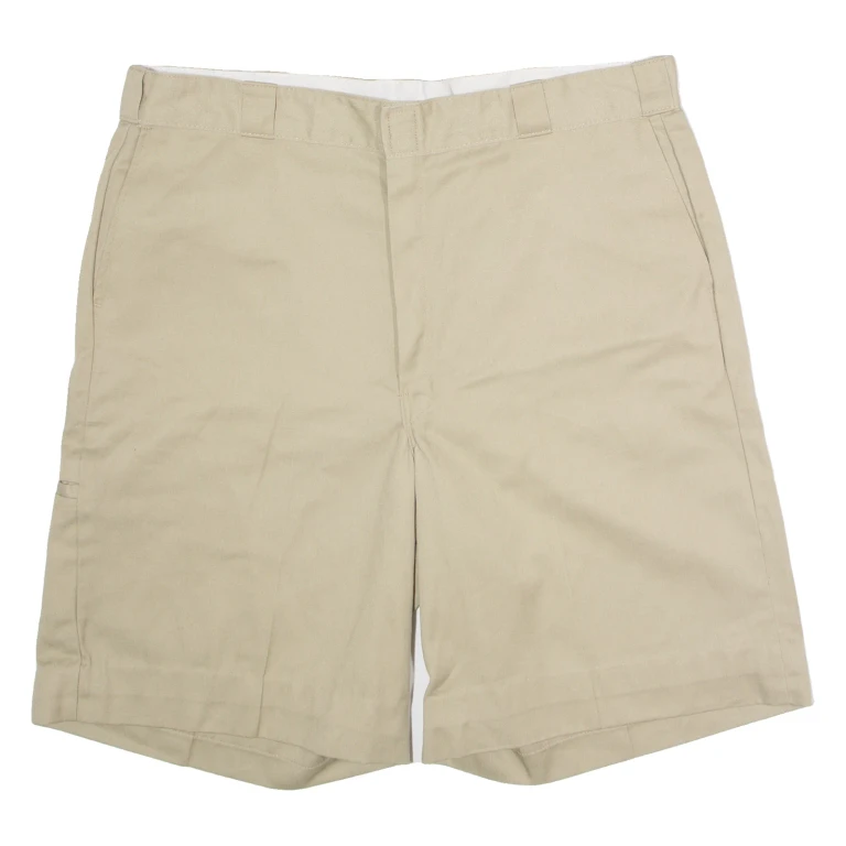 DICKIES Mens Workwear Shorts Beige XL W40