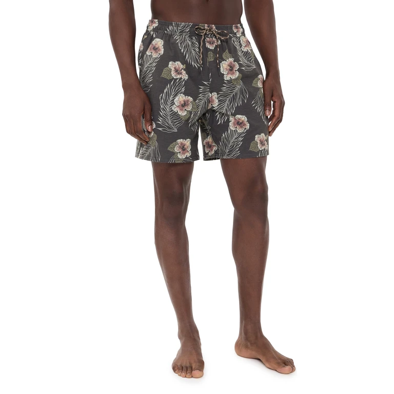 Katin Mallow Volley Swim Trunks 7 Black L