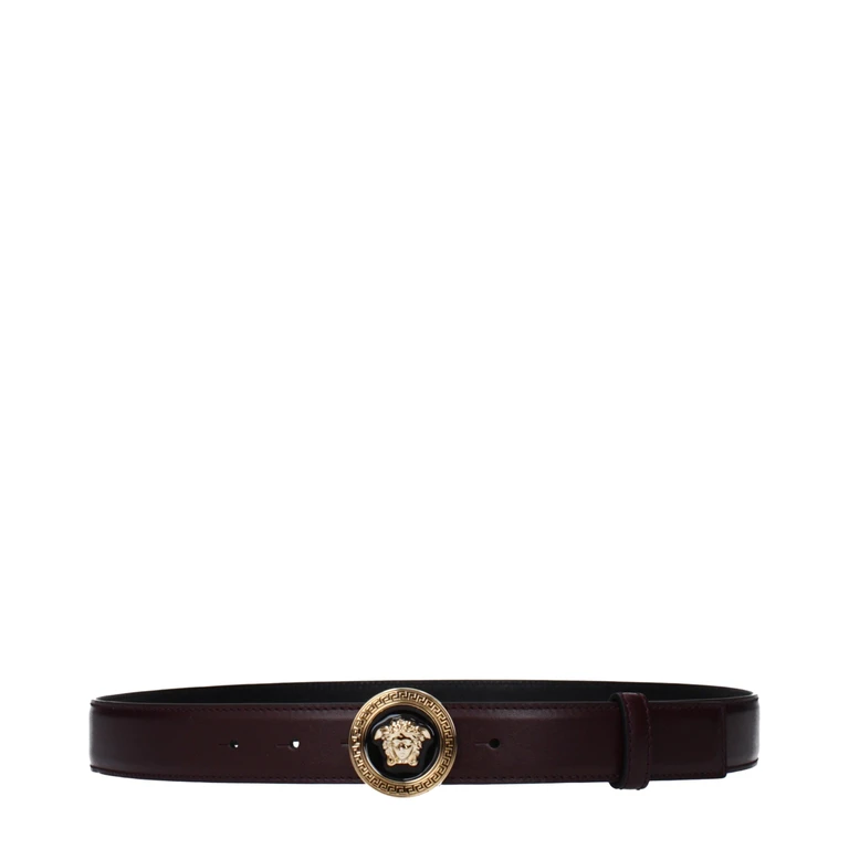 Purple Leather Regular Belt - Women