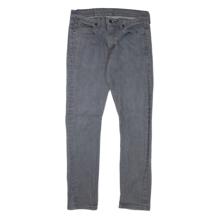 LEVI'S 510 Jeans Mens Grey Slim Skinny W28 L29