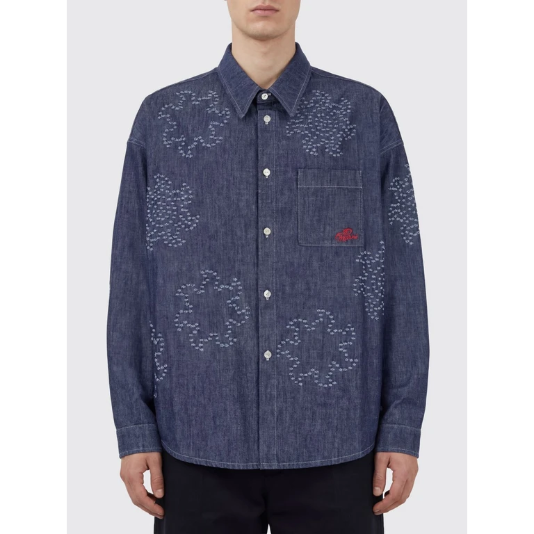 Shirt Men color Blue (CUJU0061S4USCY72PCB74)