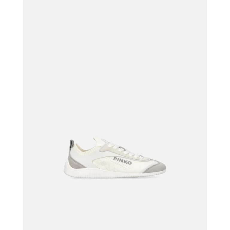 Pinko - Sneakers légères en maille et microfibre - 36