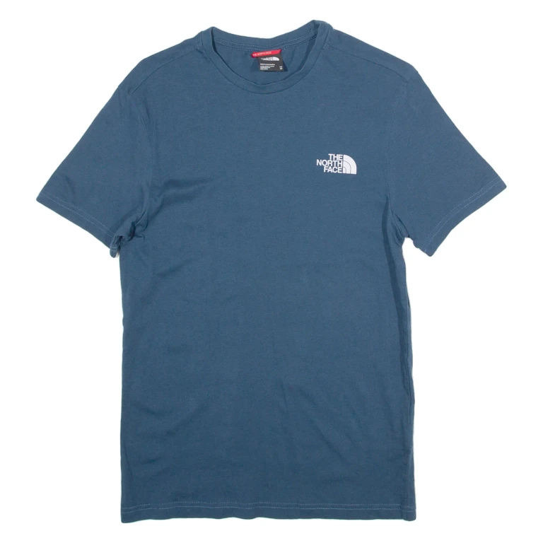 THE NORTH FACE Mens T-Shirt Blue XS