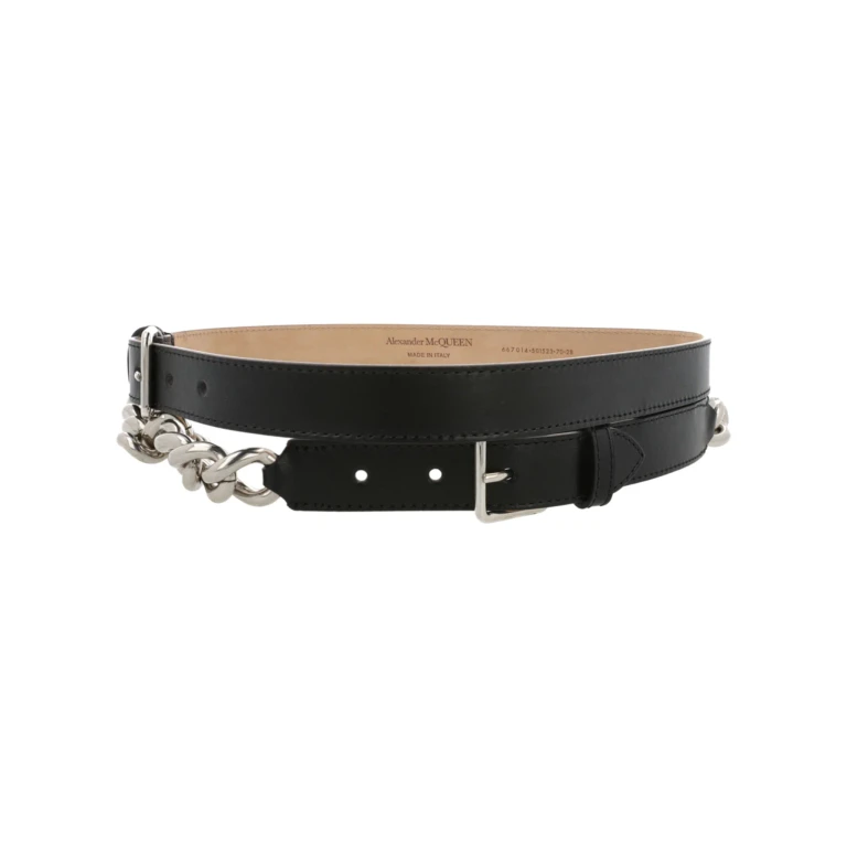 Double Belt With Chain