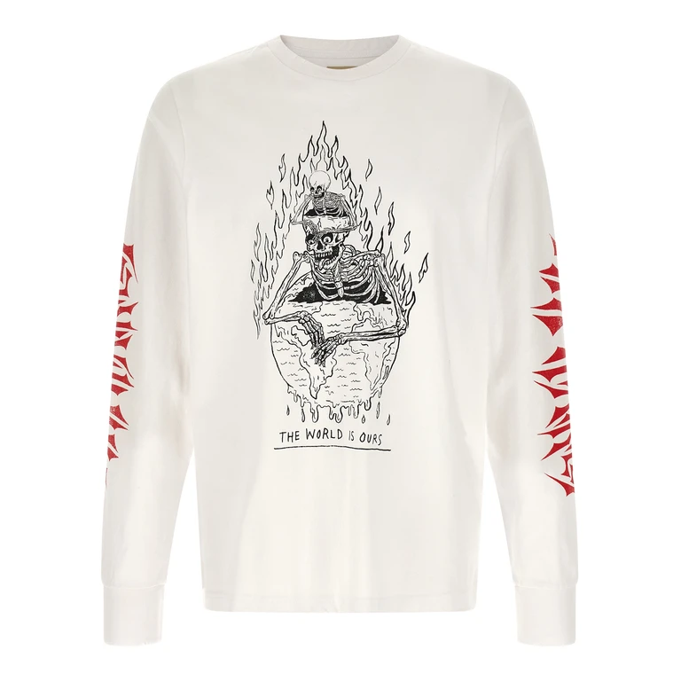 White Cotton T-Shirt - Men