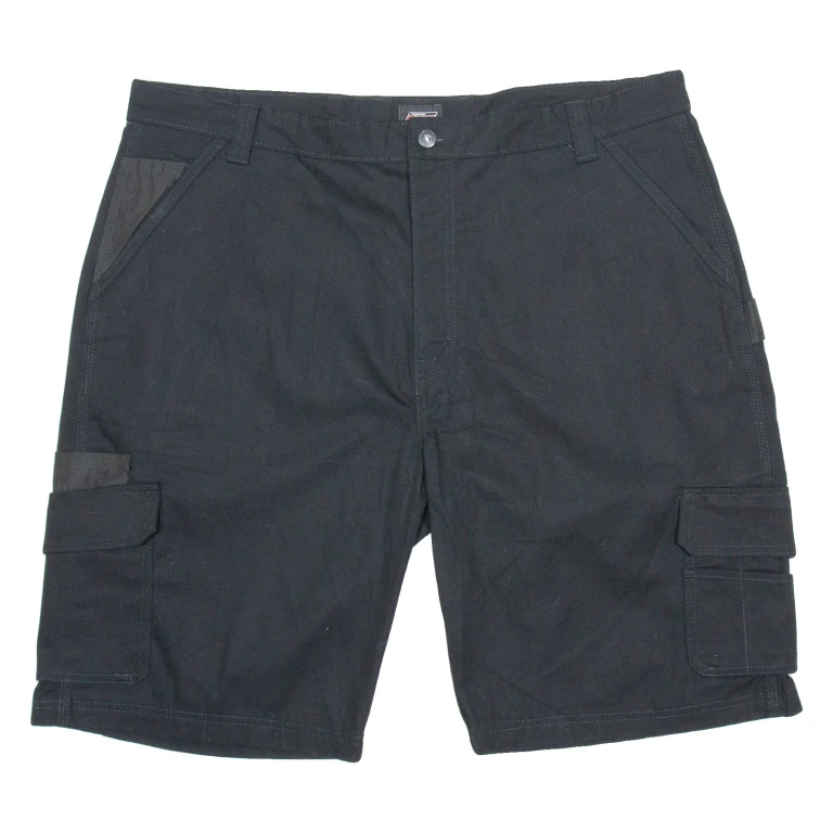 DICKIES Mens Workwear Shorts Black Relaxed XL W40