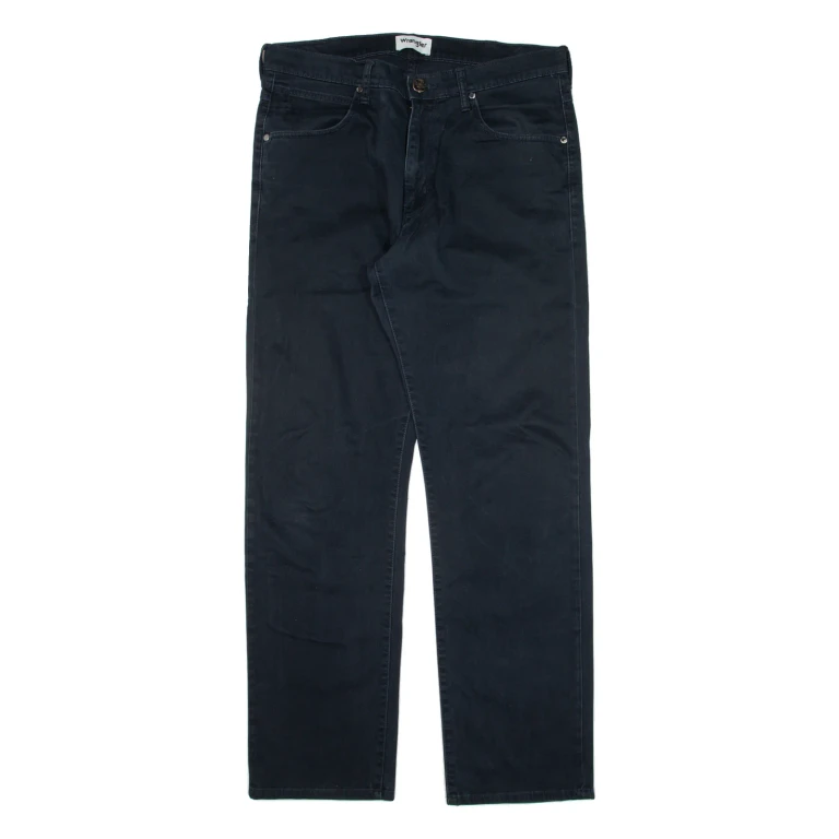 WRANGLER Arizona Mens Trousers Black Regular Straight W33 L30