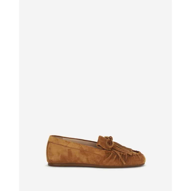 Stuart Weitzman Britt Fringe Loafers