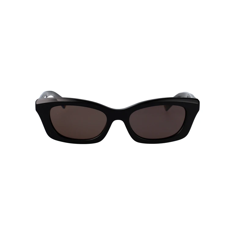 Alexander McQueen Am0474s 001 Black-black-grey Injected Sunglasses - Women