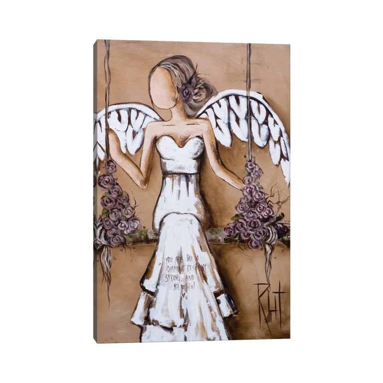 You Are Like A Diamond by Ruth's Angels - Canvas Gallery Wrap