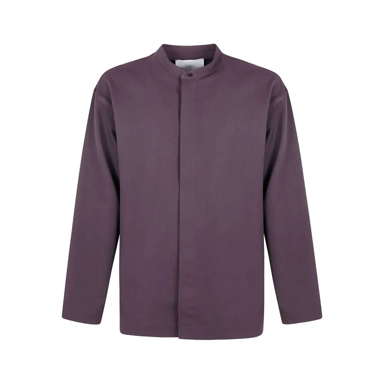 Camicia con colletto alla coreana 'Karst' di STUDIO NICHOLSON