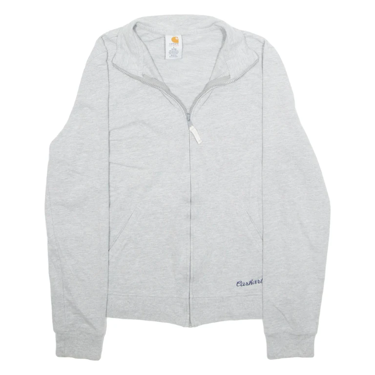 CARHARTT Womens Fleece Jacket Grey L
