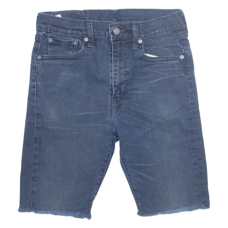 LEVI'S Cut Off 522 Mens Denim Shorts Blue M W28