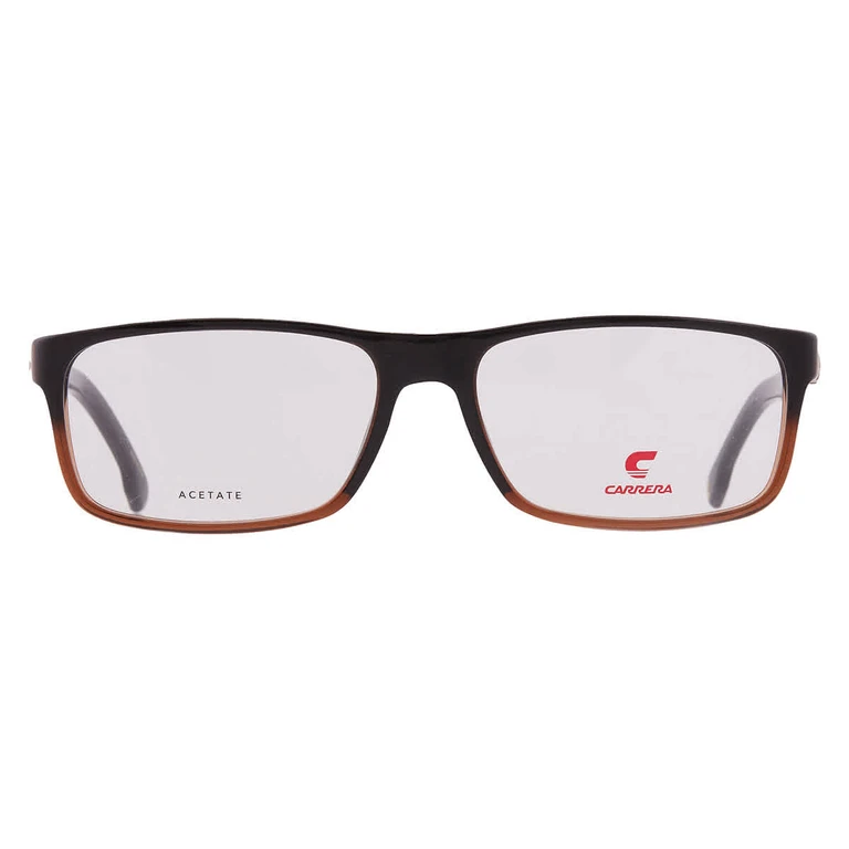 Demo Rectangular Mens Eyeglasses CARRERA 8890 0R60 57