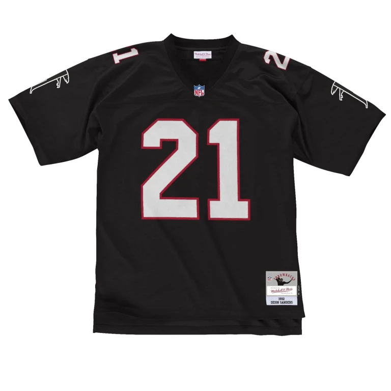 Men's NFL Legacy Jersey Falcons 1992 Deion Sanders Jerseys