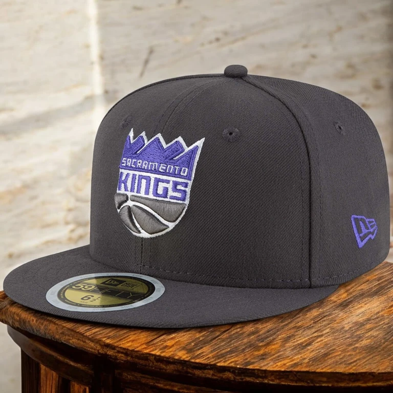 Men's NBA Sacramento Kings 5950 Fitted Gray