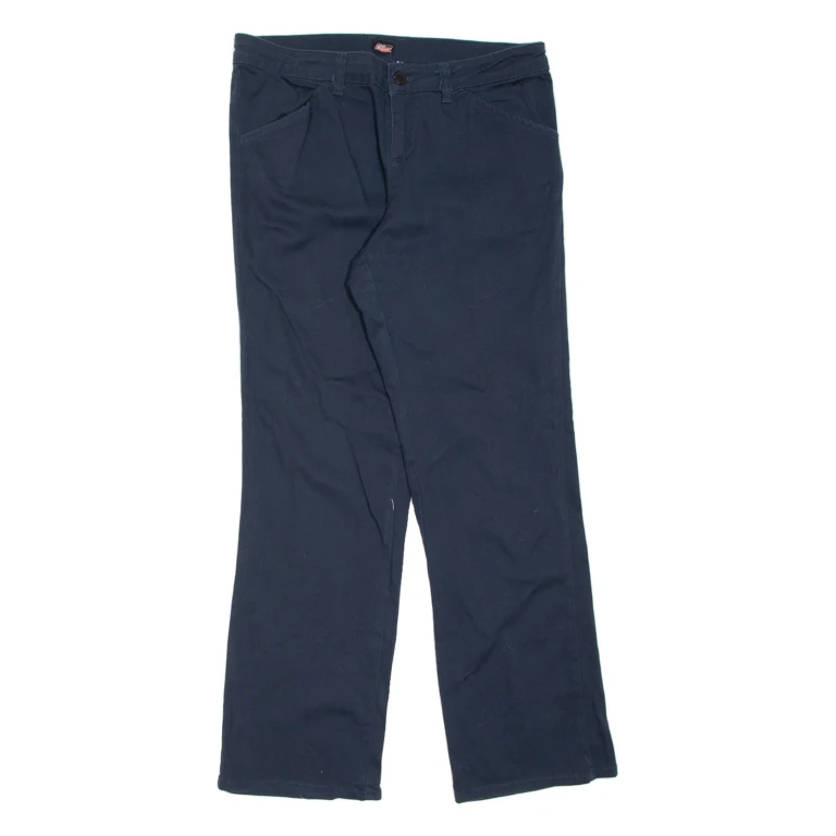 DICKIES Chino Mens Trousers Blue Regular Straight W30 L30