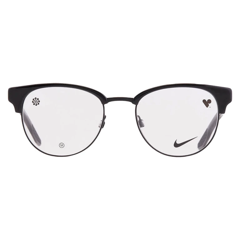 Demo Oval Unisex Eyeglasses NIKE 8402 001 50