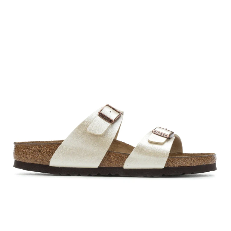 Madrid Big Buckle Footbed Sandal