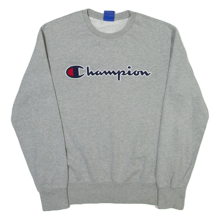 CHAMPION Mens Sweatshirt Grey M