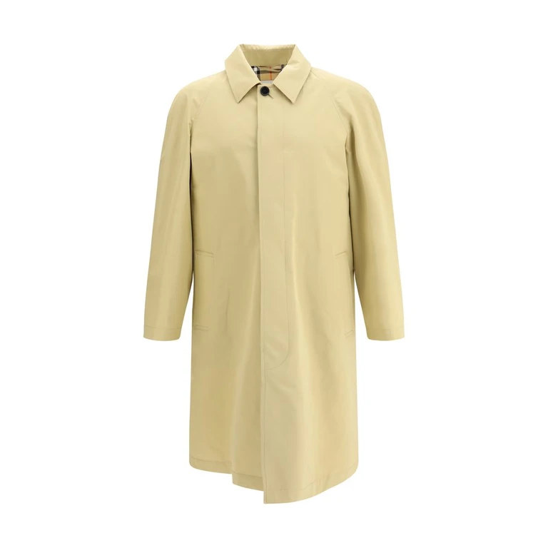 Beige Cotton Trench Coat Clothing - Men