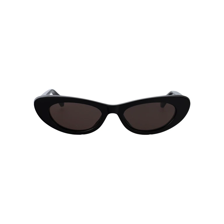 Bottega Veneta Bv1447s 001 Black-black-grey Acetate Sunglasses - Women