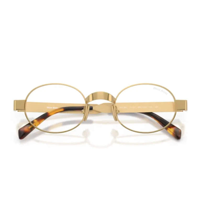 Miu Miu Miu B51s Oro Metallo Occhiali Da Sole - Women