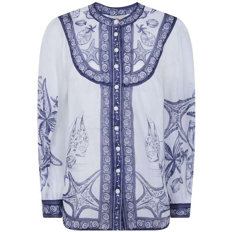 Shirt Long Sleeve "Coast Scarf"