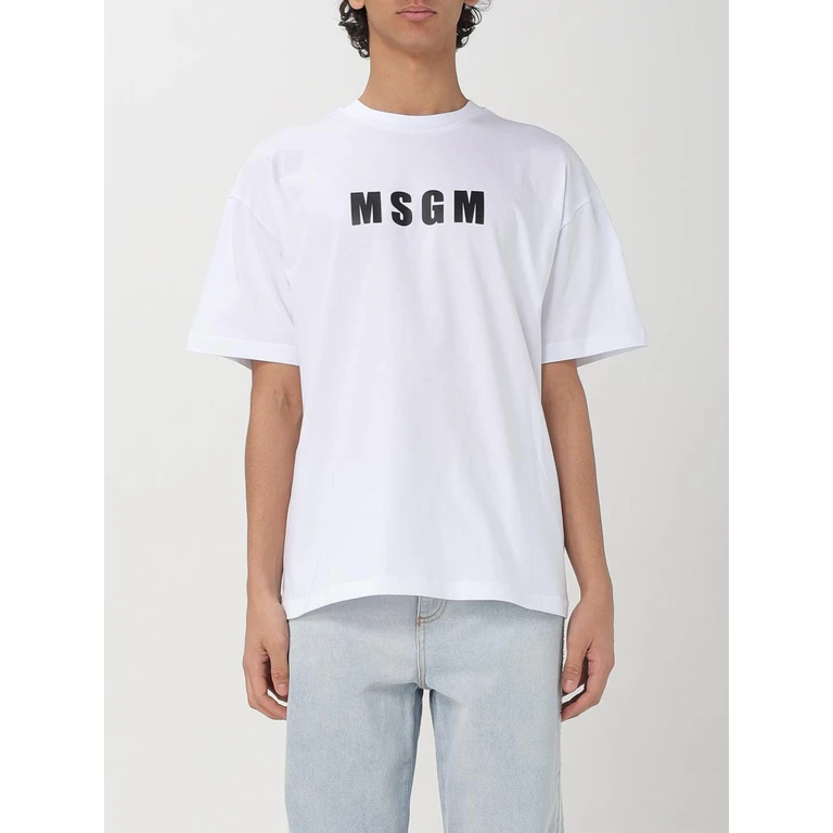 MSGM T-Shirt Men color White (3840MM10925700201)