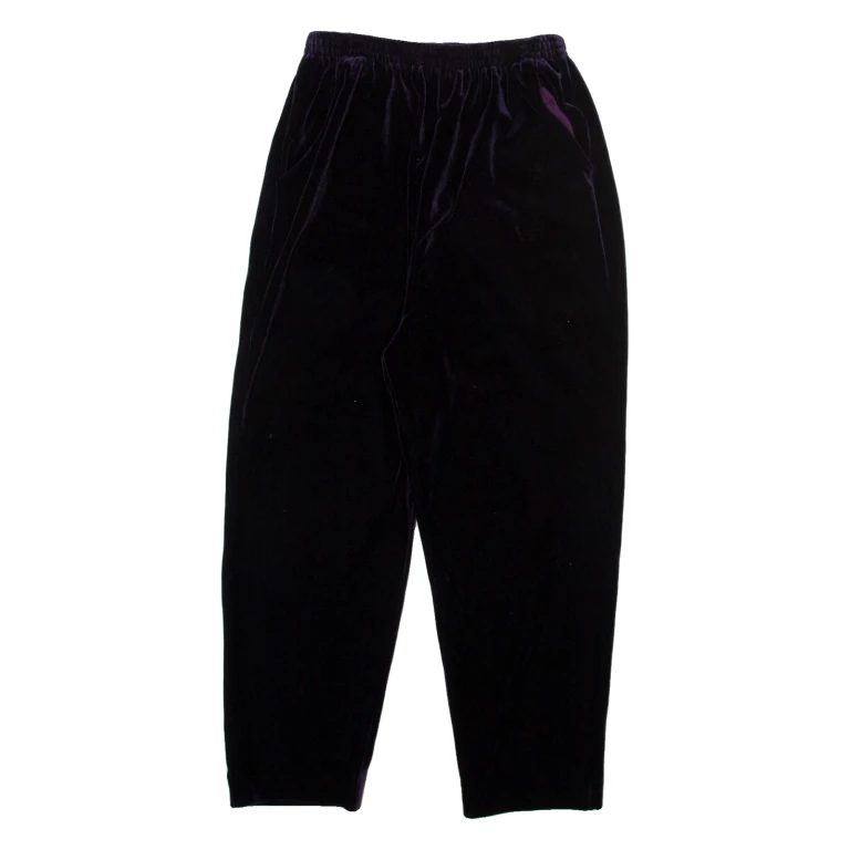 Womens Trousers Purple Regular Tapered W20 L21