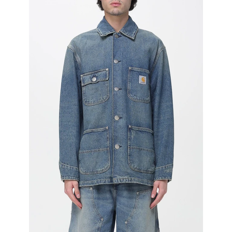 Jacket Men color Denim (I03625601B7)