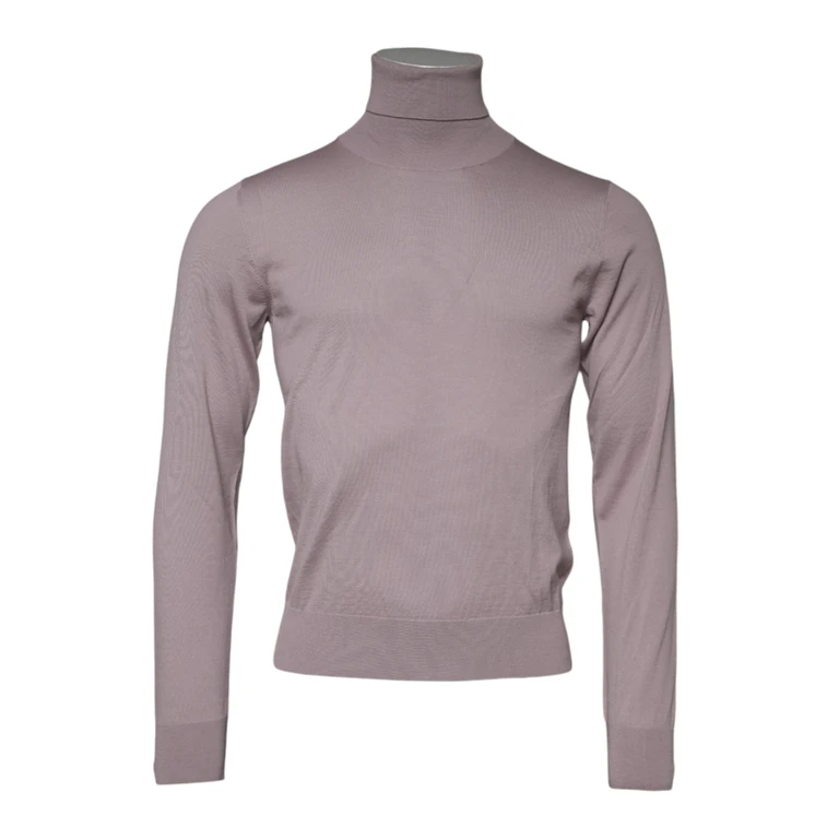 Dolce & Gabbana Brown Cashmere Knitted Men Pullover Sweater Clothing - Men