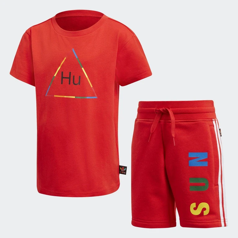 Youth X Pharrell Williams Tbiitd Tee & Short Set Shorts