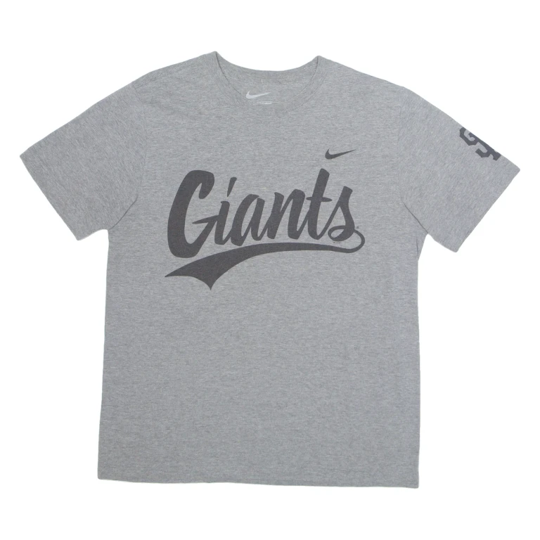 NIKE San Francisco Giants Mens T-Shirt Grey USA M