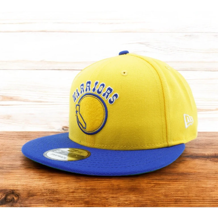 Men's NBA Gsw Warriors Home Uniform 80-81 9Fifty Snapback Hats